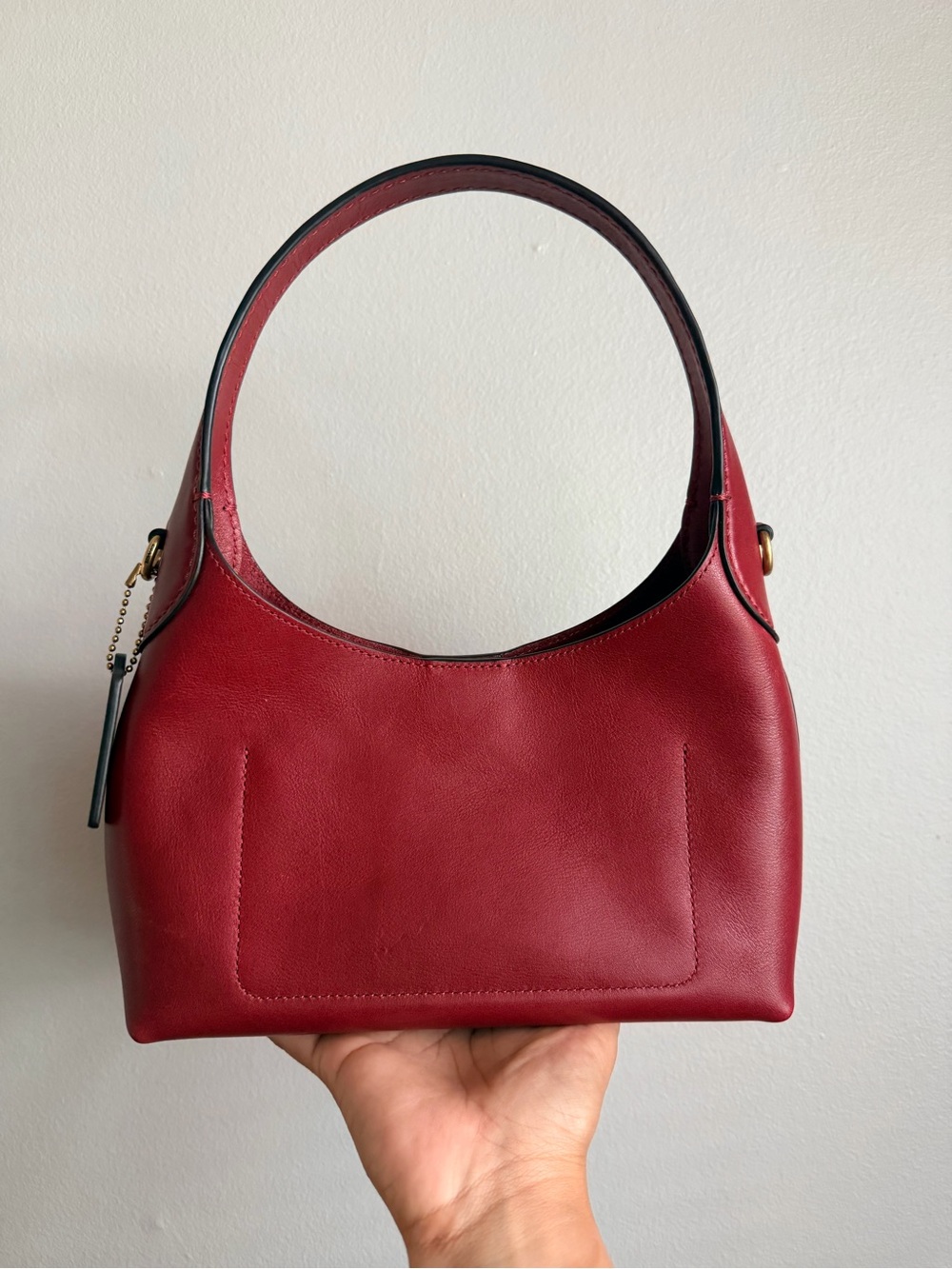 COACH Brooklyn 23 Red - Picture 2 of 3